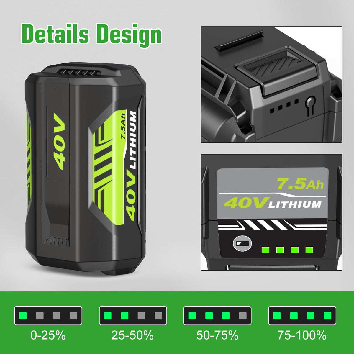 40V Replacement Battery X5515