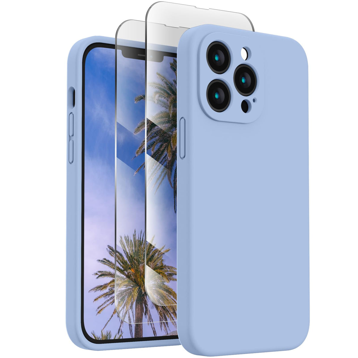 Light Blue iPhone 13 Pro Max Case O8199