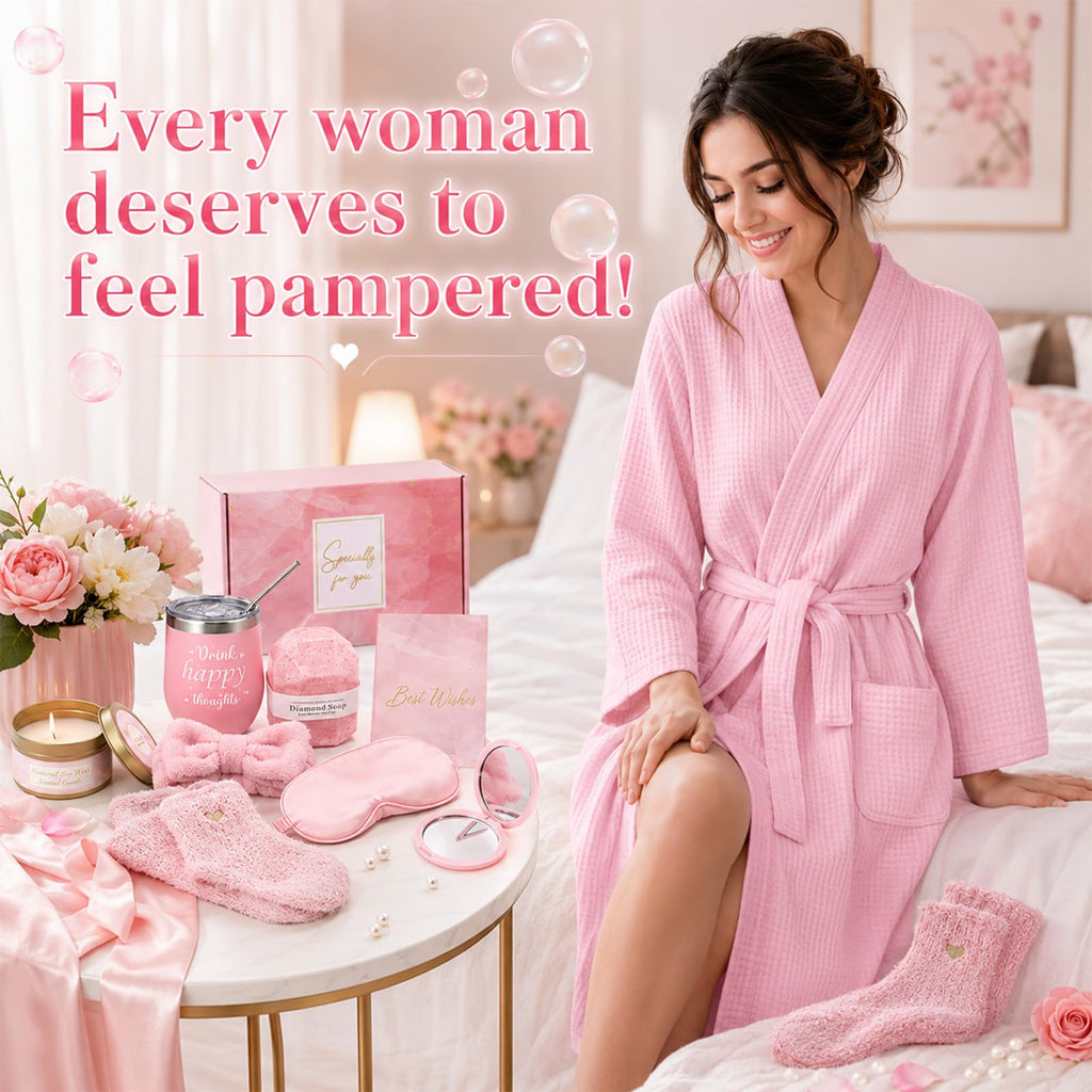14 Pcs Pink Spa Robe Set P331