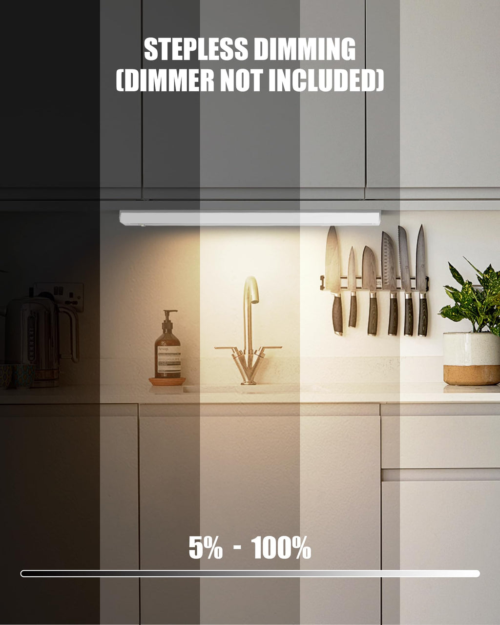 Under Cabinet Lighting with Power Cord Z579