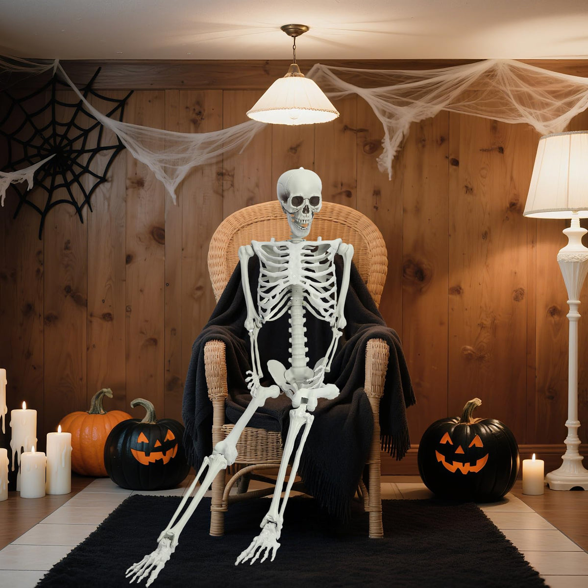 5.4FT Posable Life Size Skeleton N553