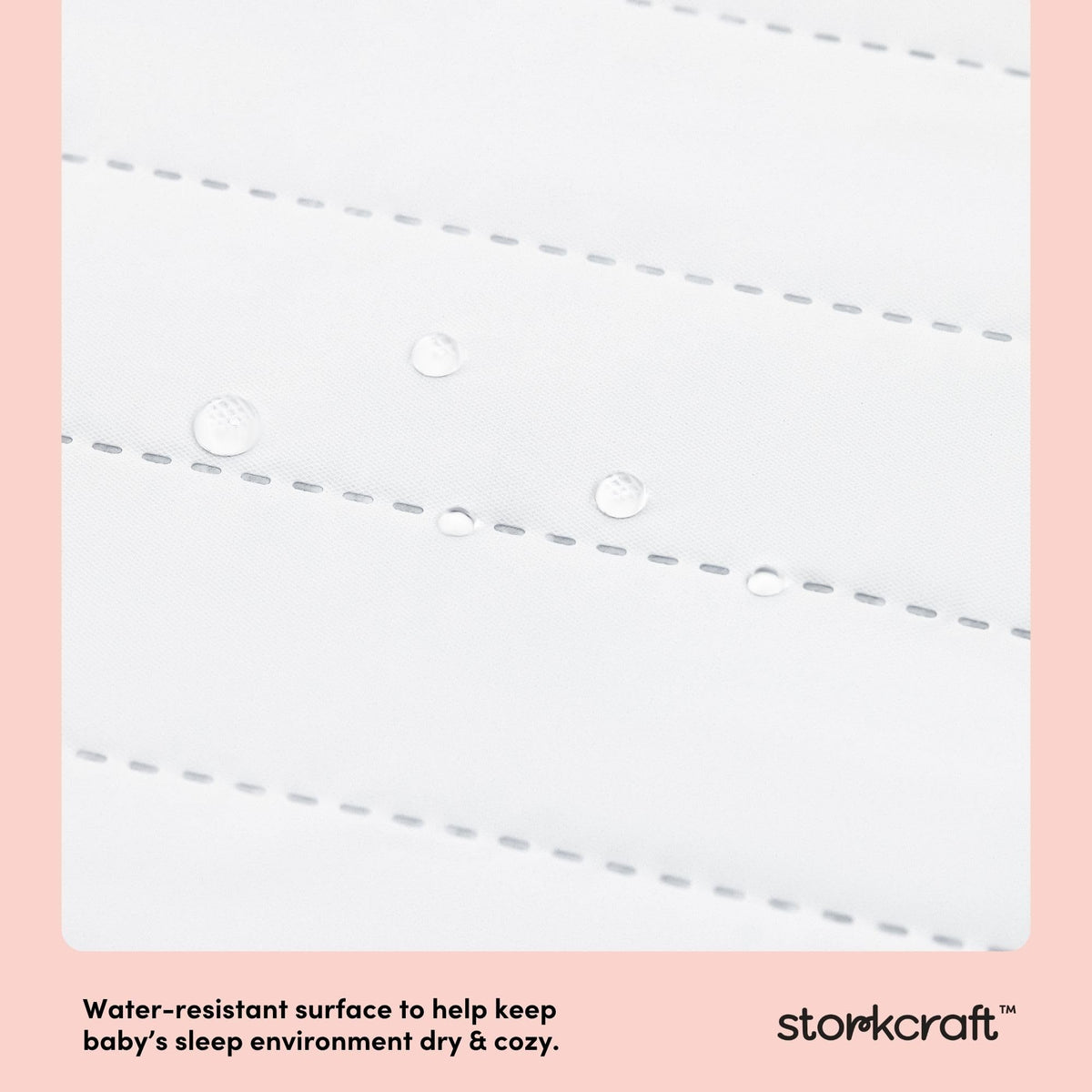 6-Inch Water-Resistant Baby Crib & Toddler Mattress F256995