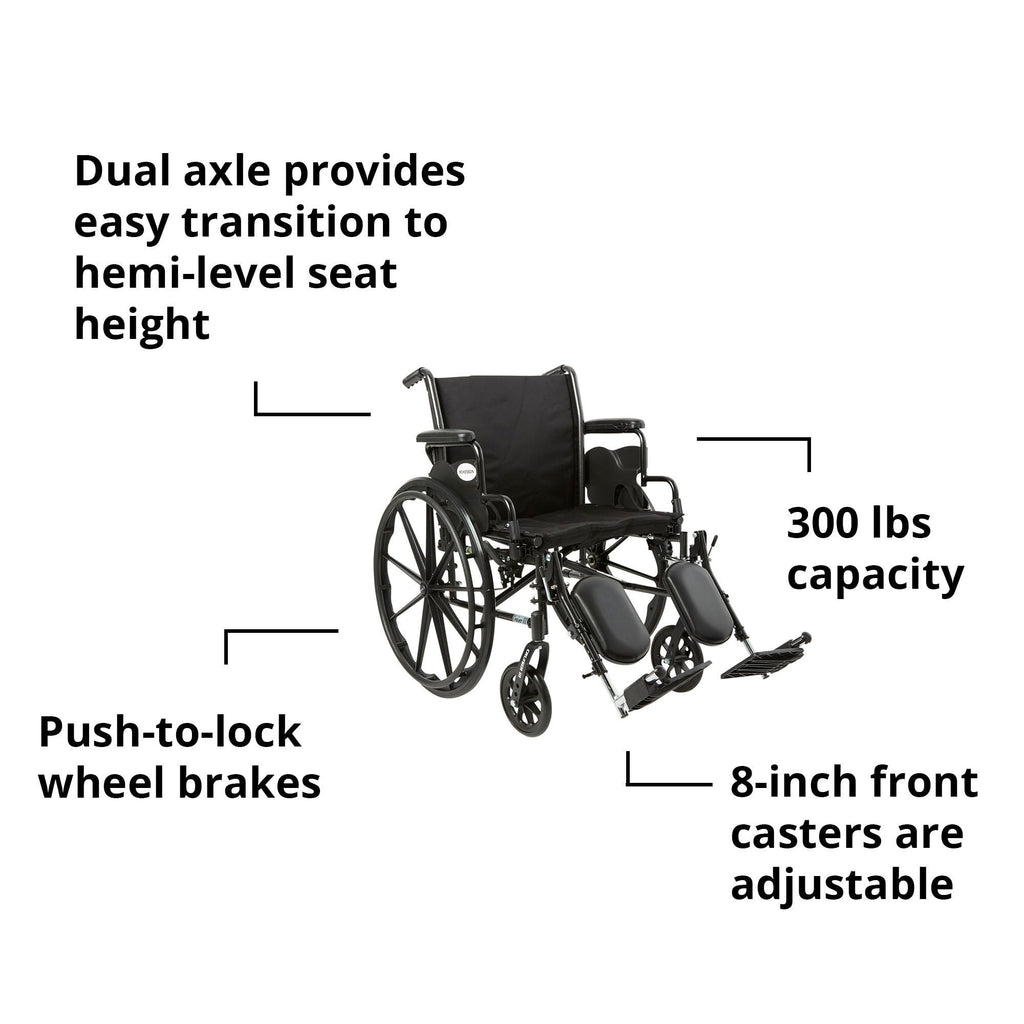 Black 20 in Wheelchair A896438