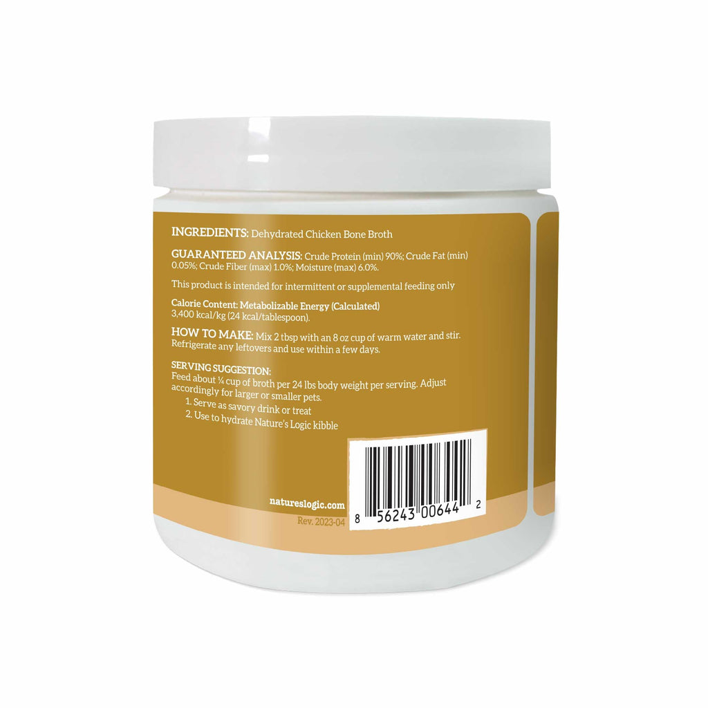 Dehydrated Chicken Bone Broth Powder Dog & Cat Topper 6oz R93660