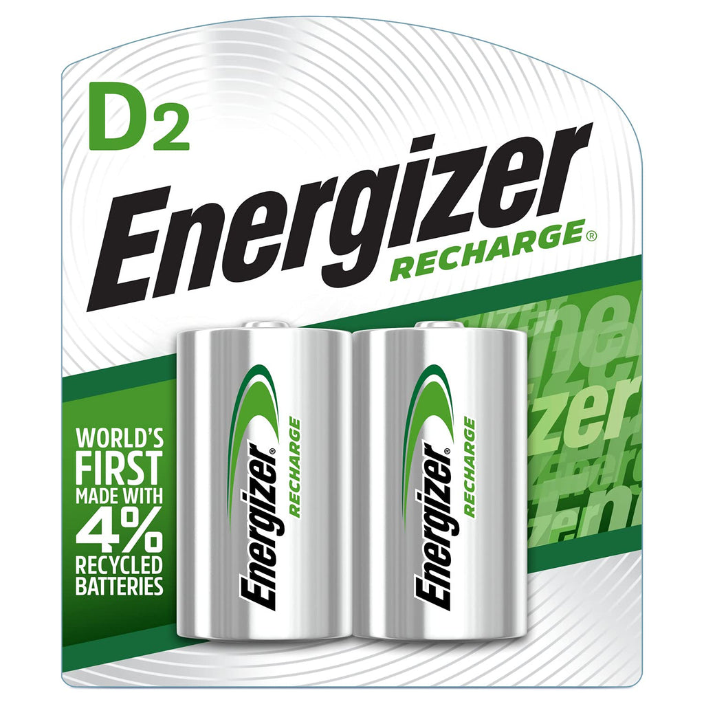 AA and D Rechargeable Batteries 18 Count Q249