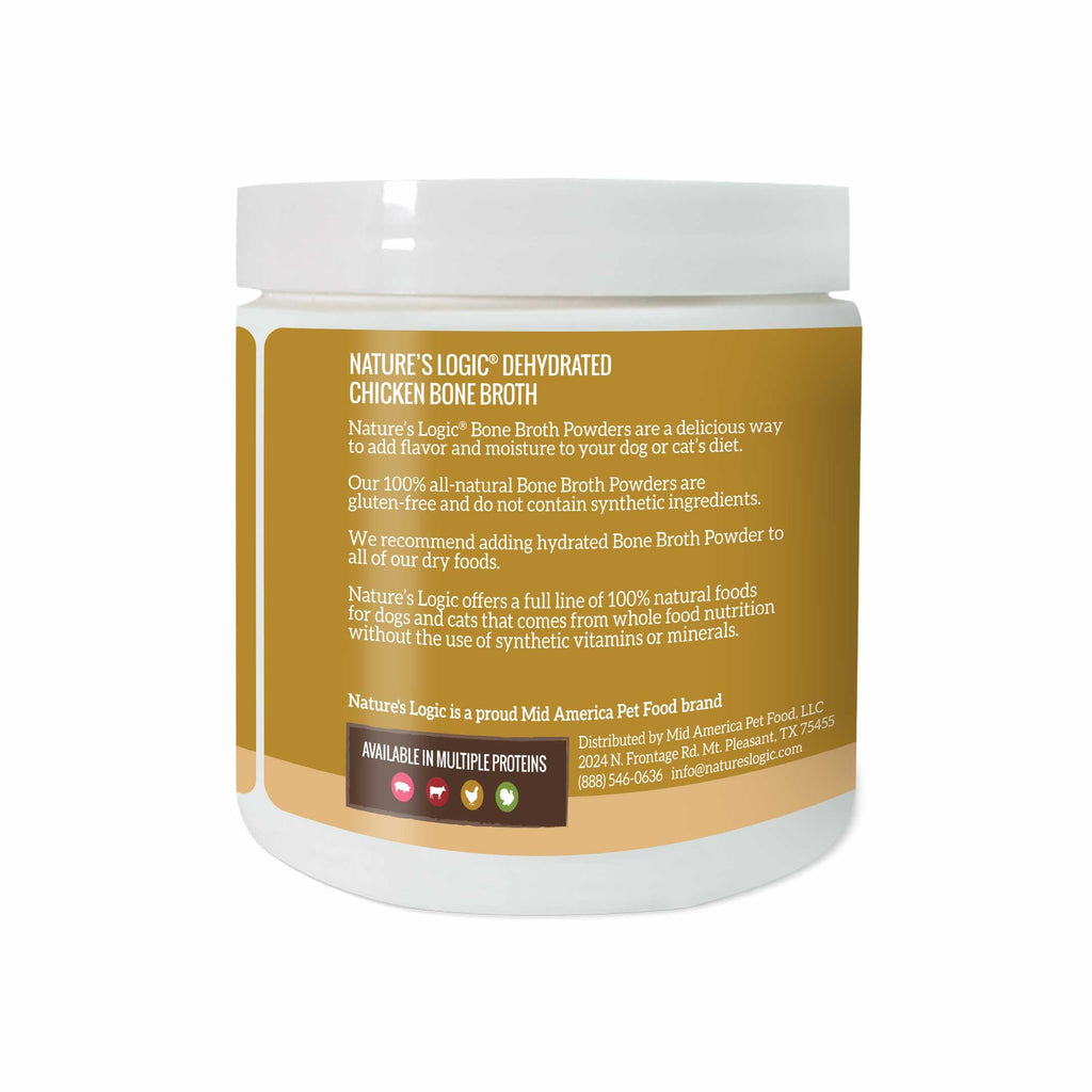 Dehydrated Chicken Bone Broth Powder Dog & Cat Topper 6oz R93660