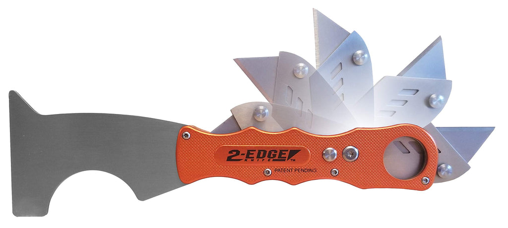 Foldable Utility Putty Knife with Aluminum Handle and Safety Lock W22929