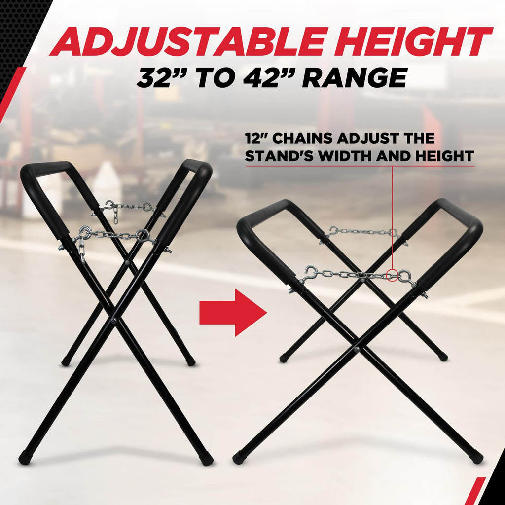 Heavy Duty Folding Stand, 32"-42" Adjustable Height E720