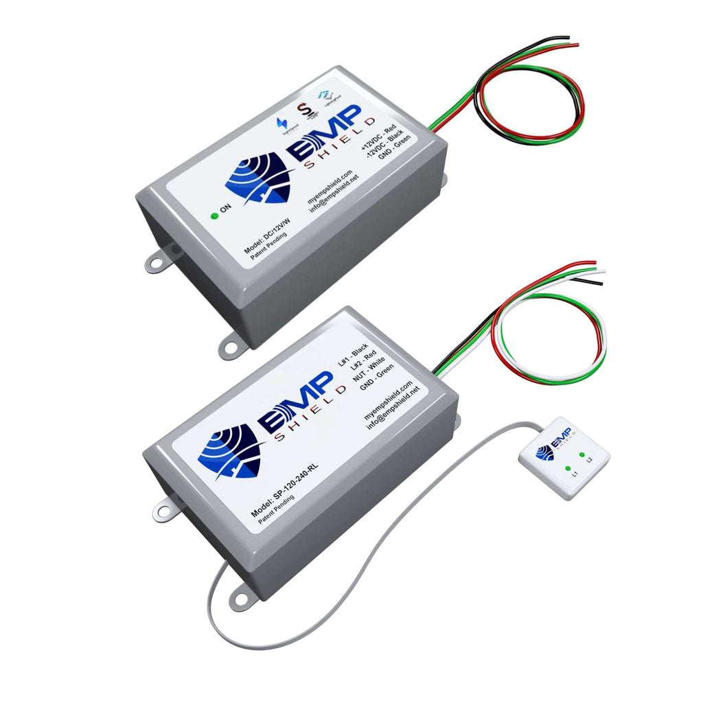 EMP Lightning Protection Flush Mounted Breaker Box and 12 Volt DC T305857