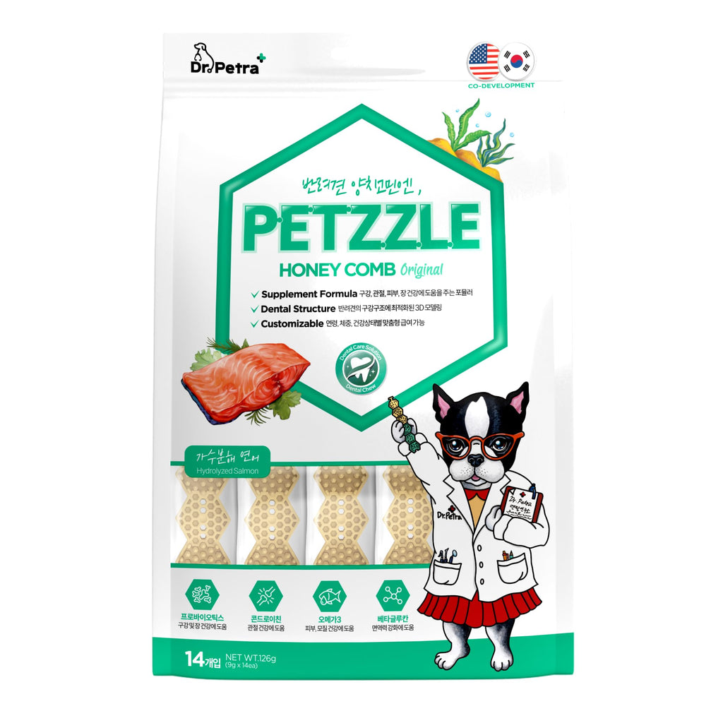 Hydrolyzed Salmon Flavor Dog Dental Chews, 14 Treats (4.45 oz.) O267136