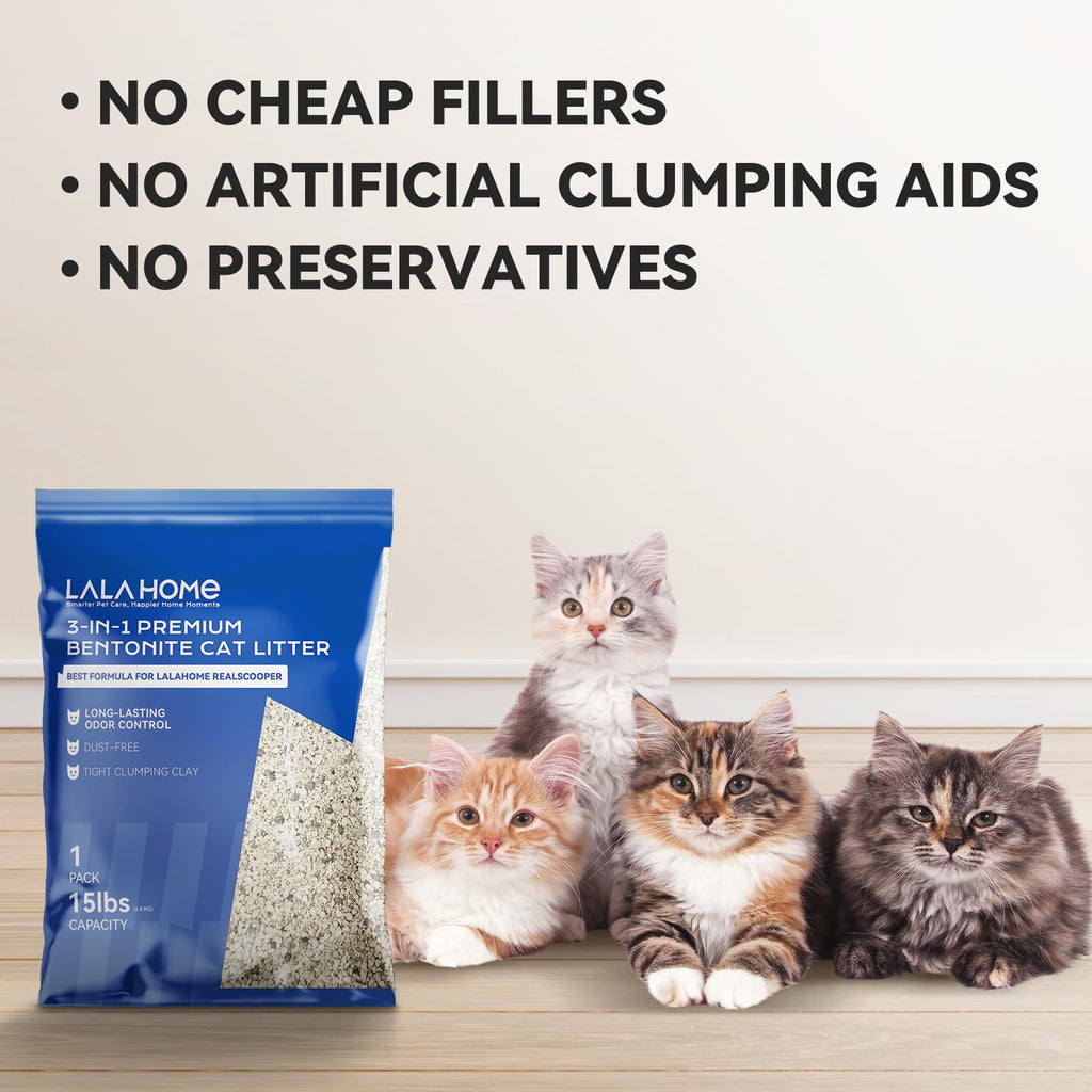 Clumping Bentonite Cat Litter 15 lb Y54277