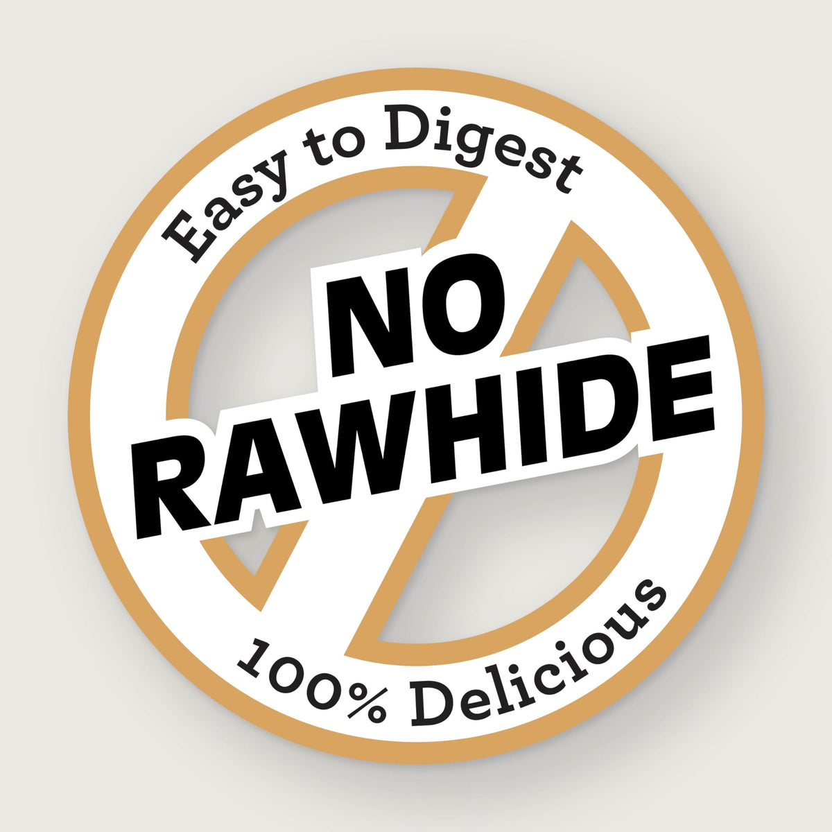Peanut Butter Rawhide-Free Dog Treats 50 Count H4297