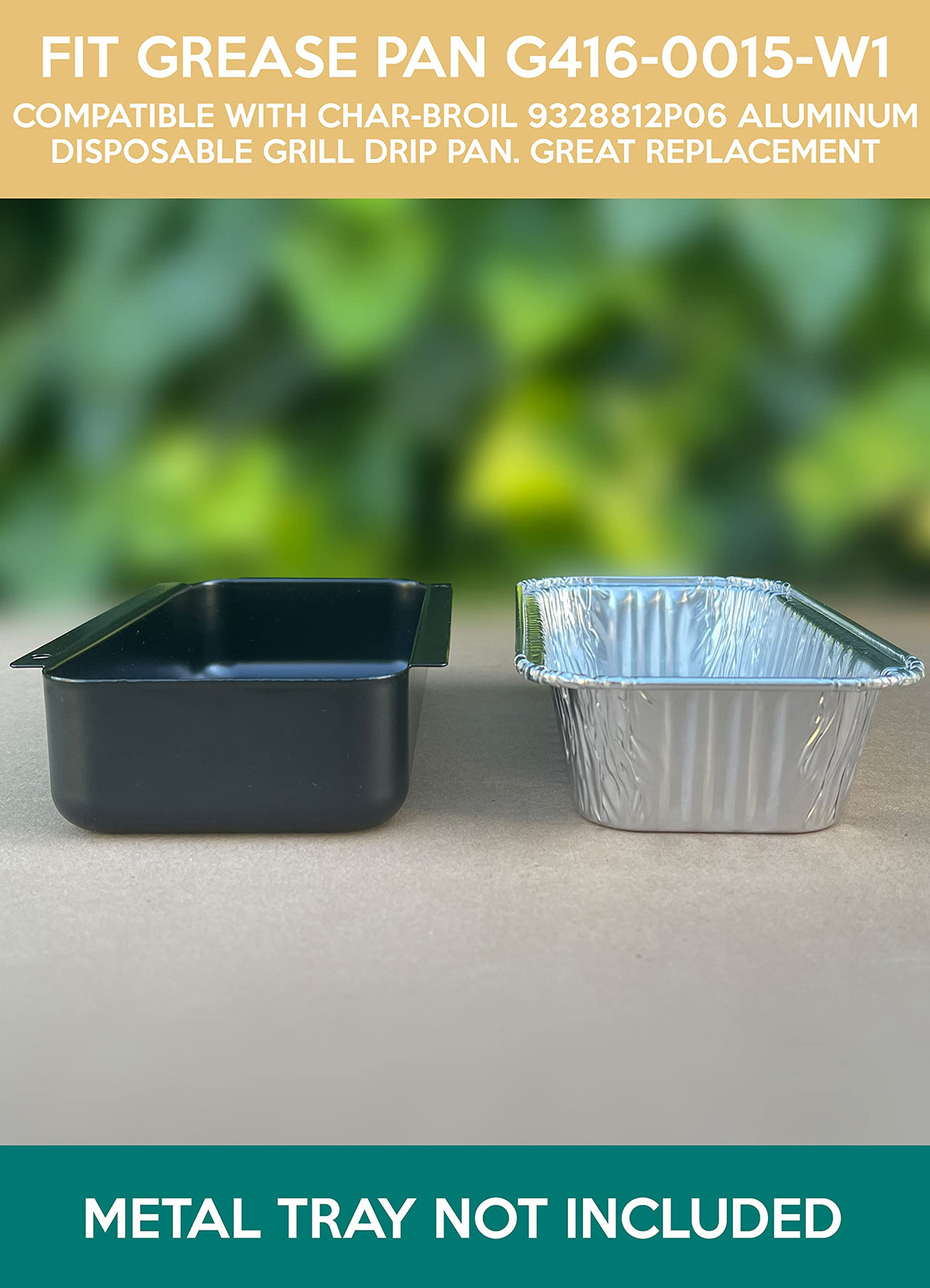 20 Pack Disposable Aluminum Foil Drip Pans S289