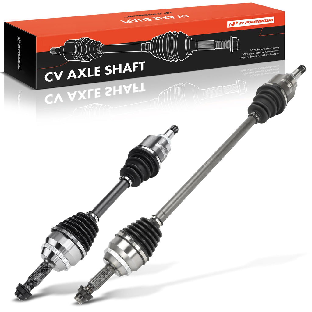 Set of 2 Front CV Axle Shaft Assembly F1365