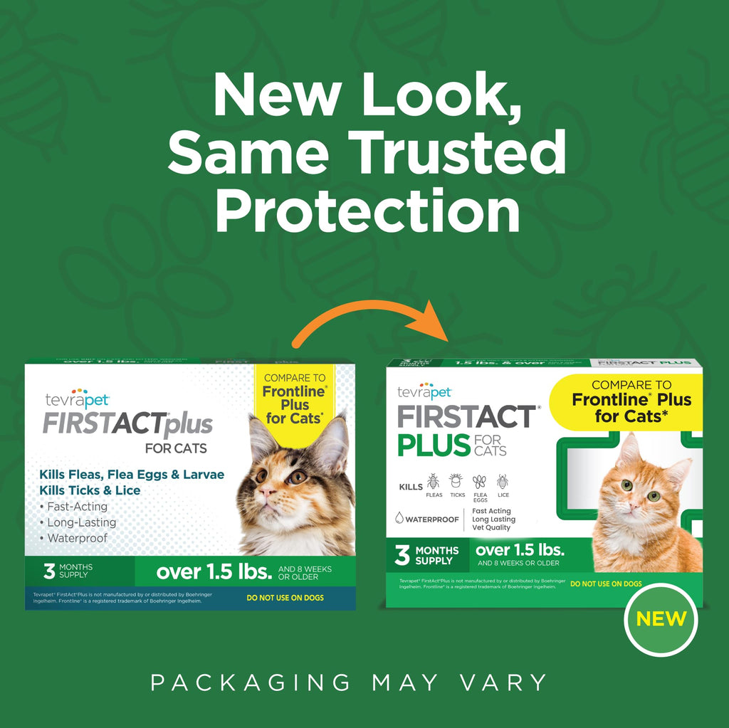 Flea and Tick Topical for Cats 3 Dose Z3209
