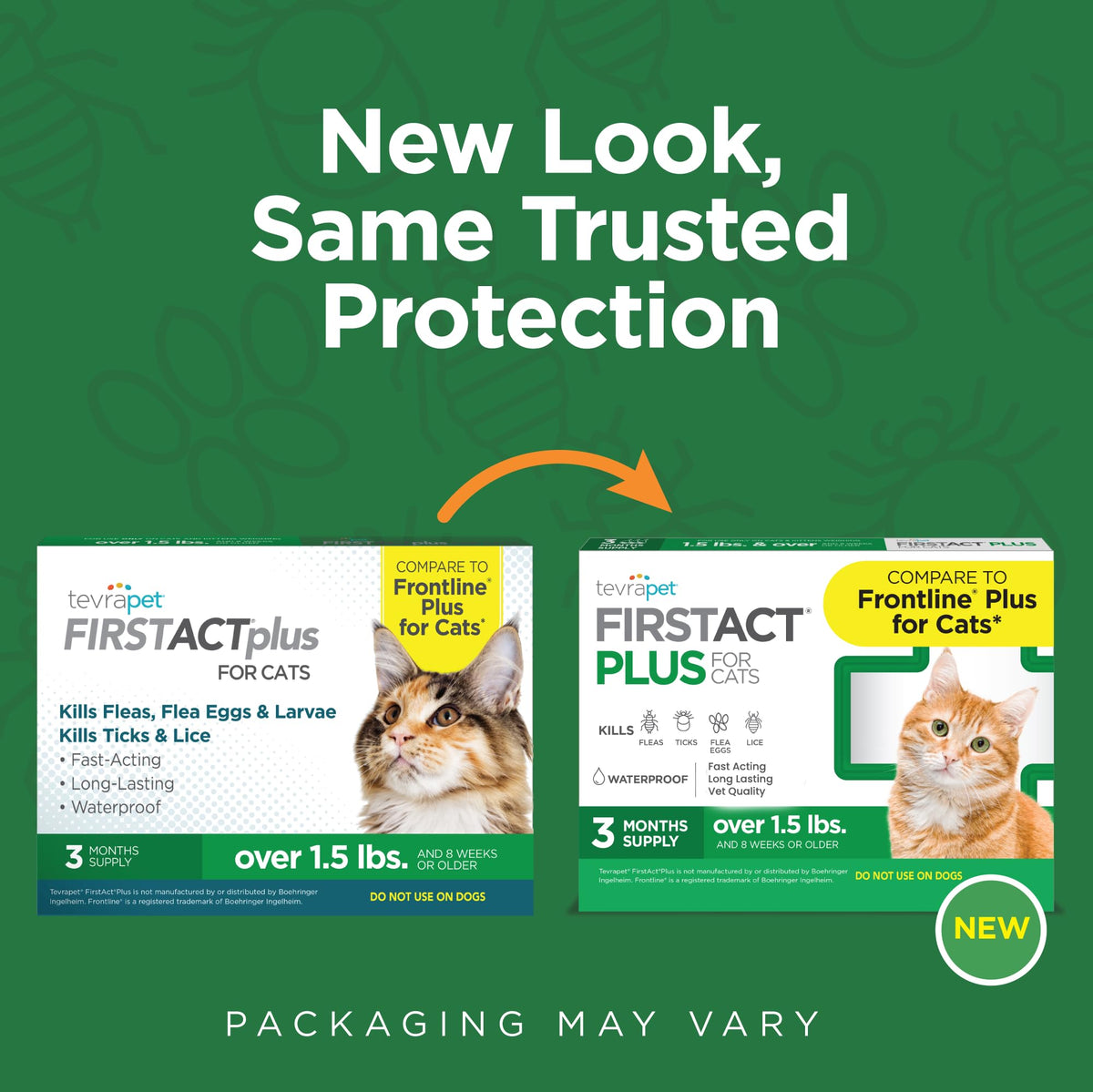 Flea and Tick Topical for Cats 3 Dose Z3209
