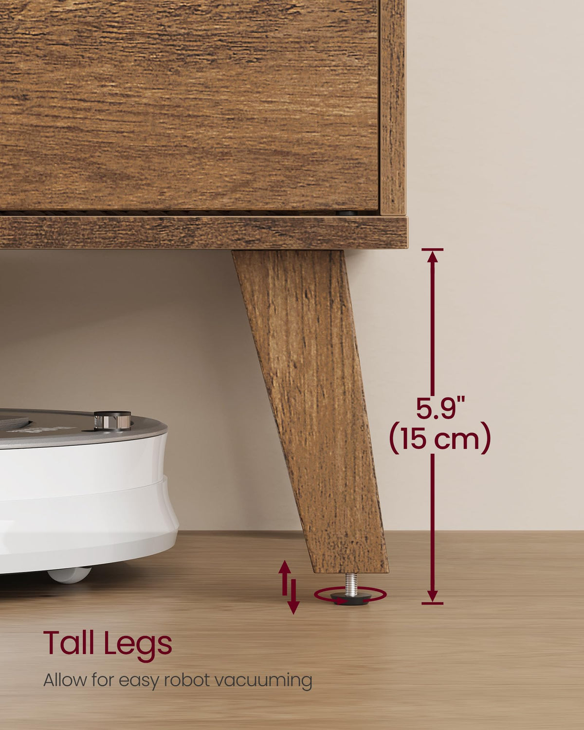 TV Stand with Adjustable Shelf A4110