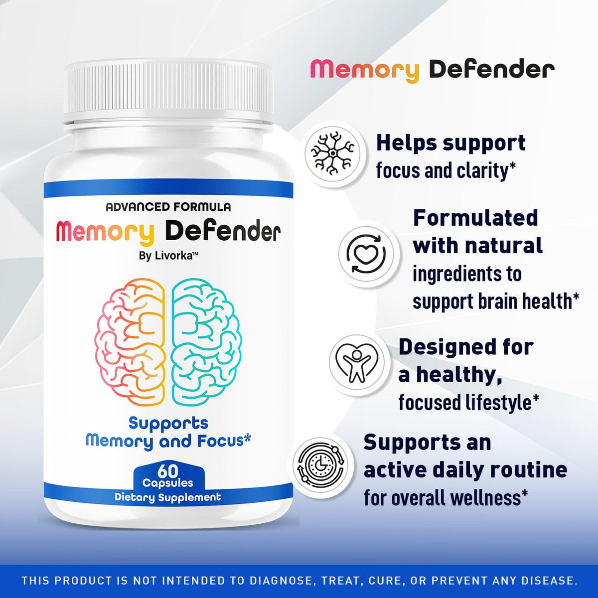 3 Pack Memory Capsules 180 Capsules H37116