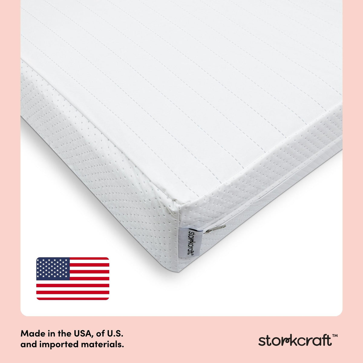 6-Inch Water-Resistant Baby Crib & Toddler Mattress F256995