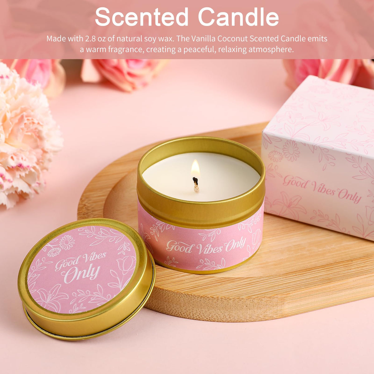 Get Well Soon Gifts Baskets for Women (Pink) G20775