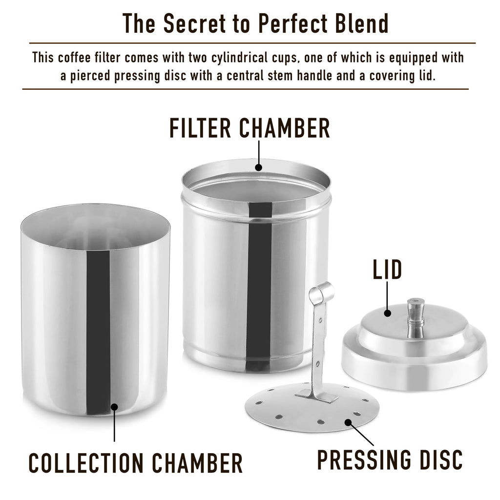 10 oz Stainless Steel Drip Coffee Maker R34322