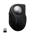 Wireless Trackball Mouse, Bluetooth and USB 2.4GHz, Silent Click, Compact F1066