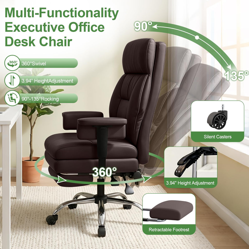 Brown Ergonomic Office Chair A4445