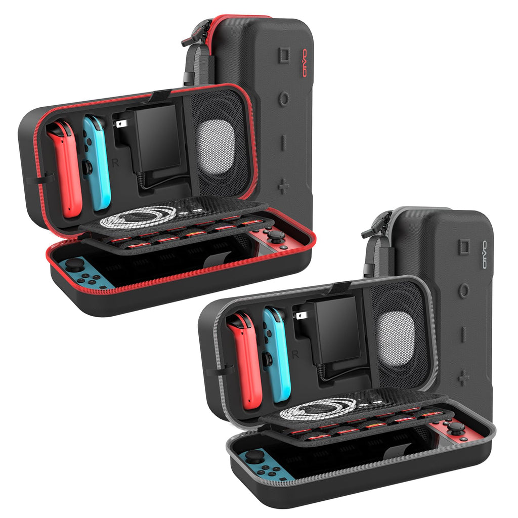 Red & Grey Portable Carrying Case A644684