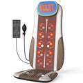 Shiatsu Back Massager with Heat, 2 Vibration Motors, PU Leather L653
