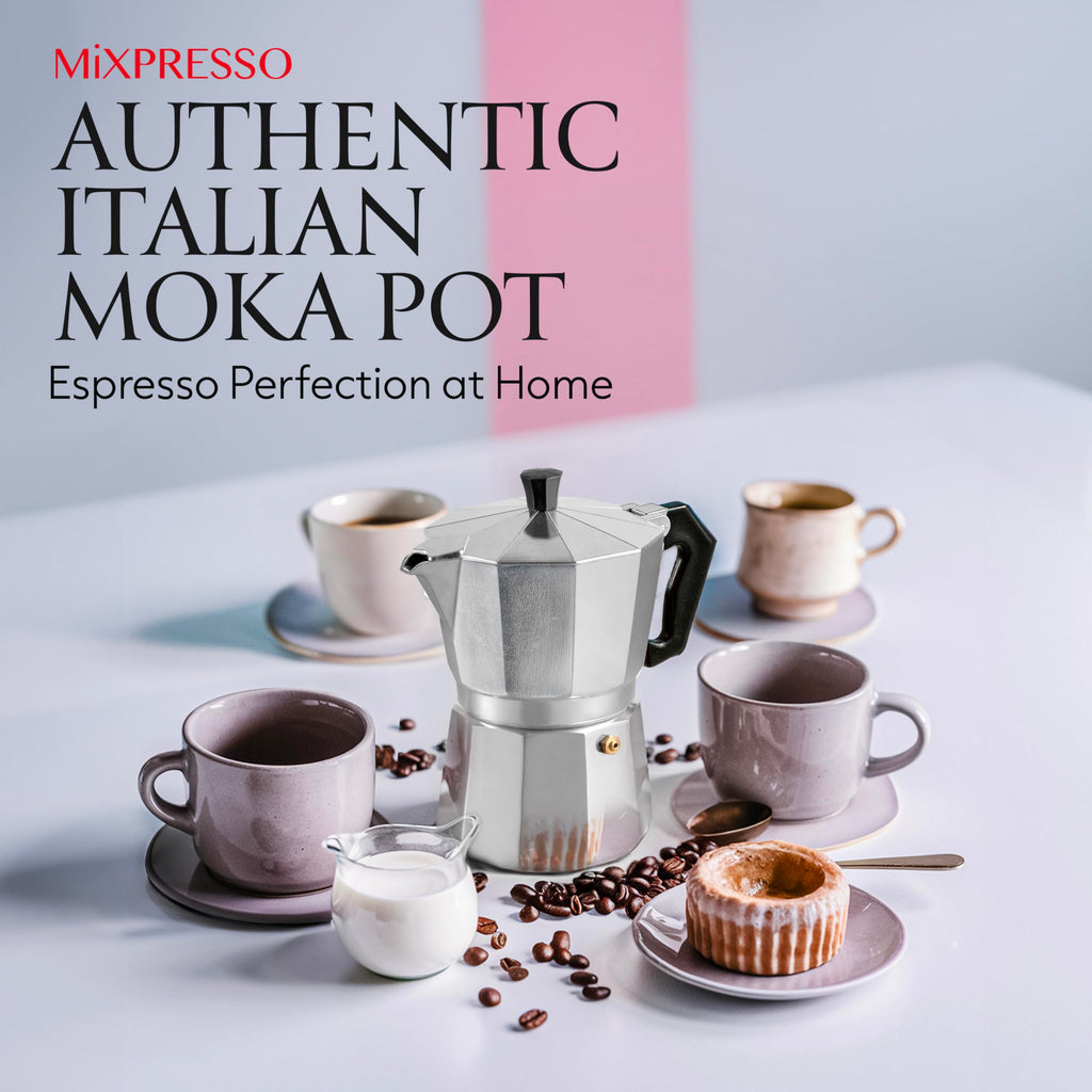 3 Cup Moka Pot Stovetop Espresso Maker O545