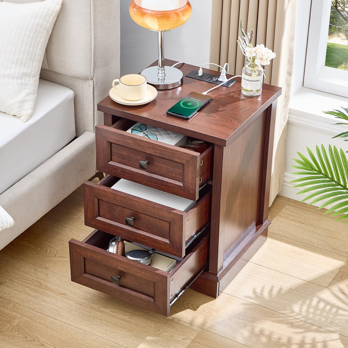 Dark Cherry Dresser M369