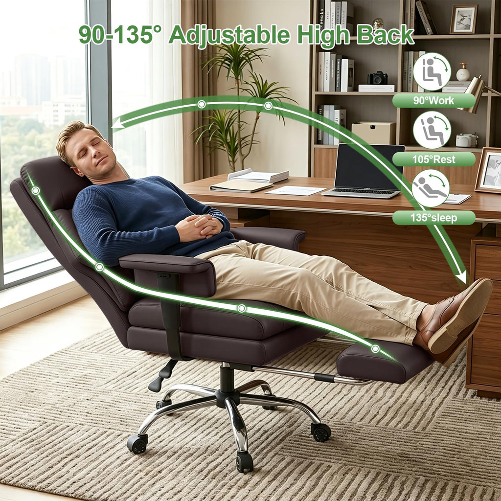 Brown Ergonomic Office Chair A4445