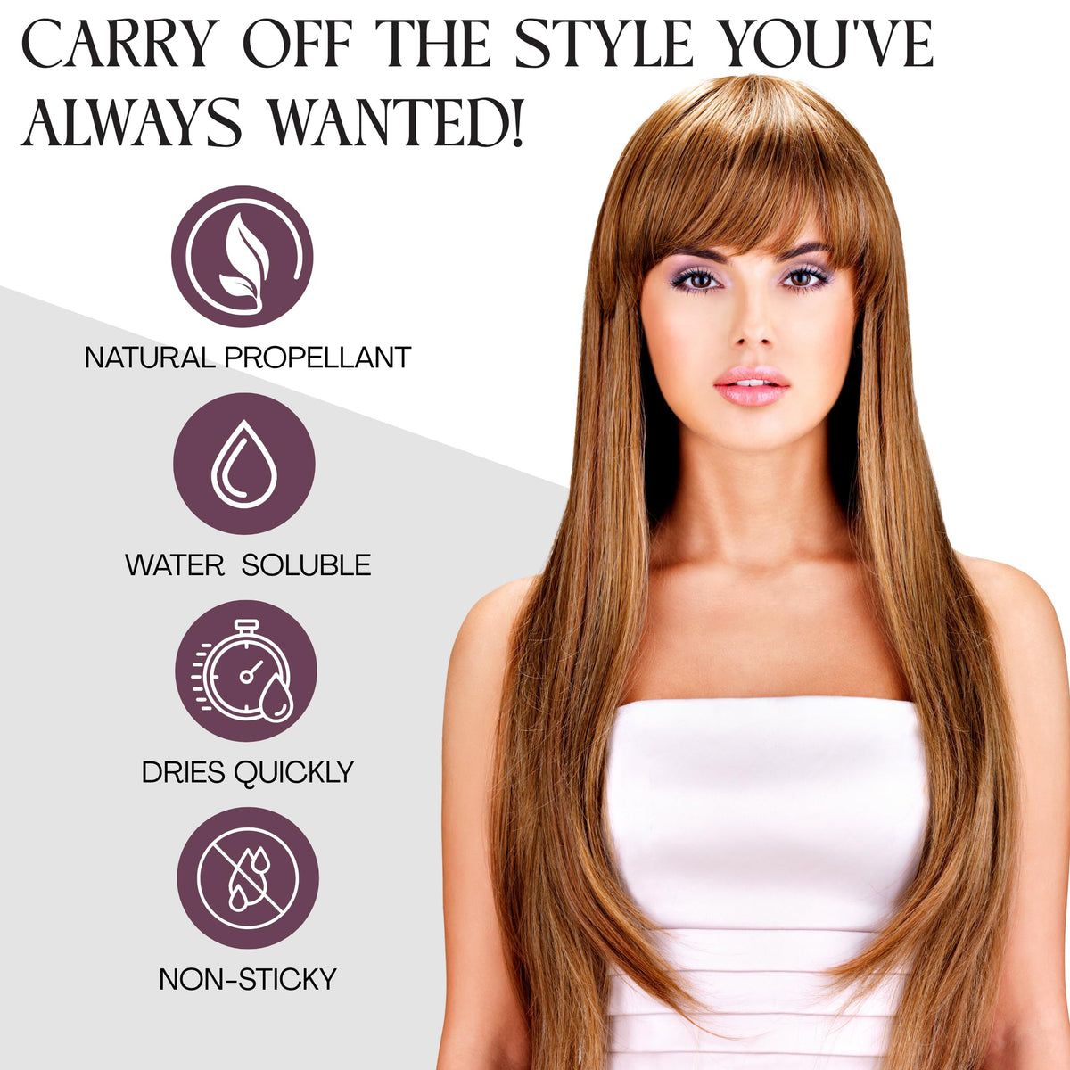 Medium Hold Wig Spray 10 Oz 2 Pack V117