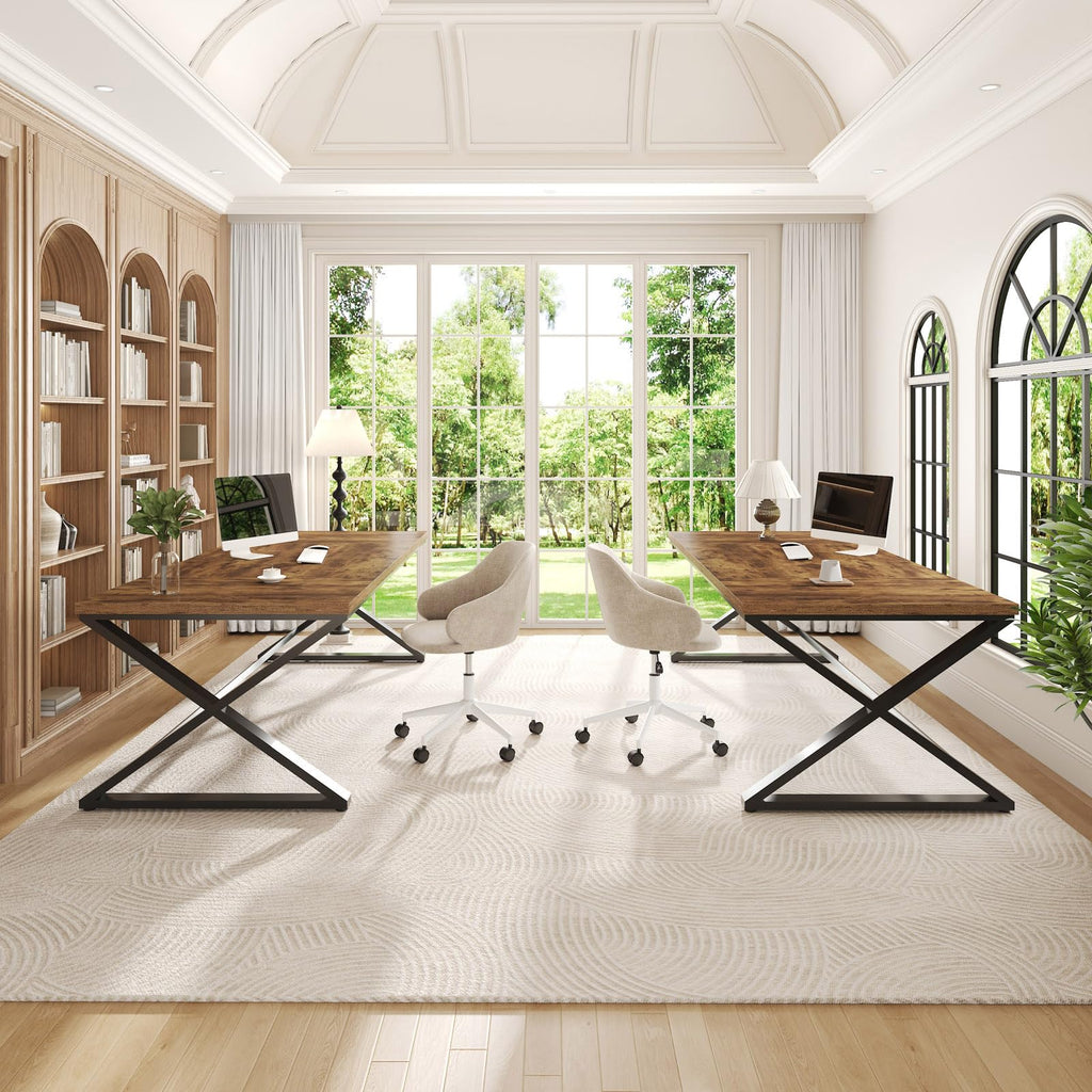 78.7" Extra Long Computer Desk R265