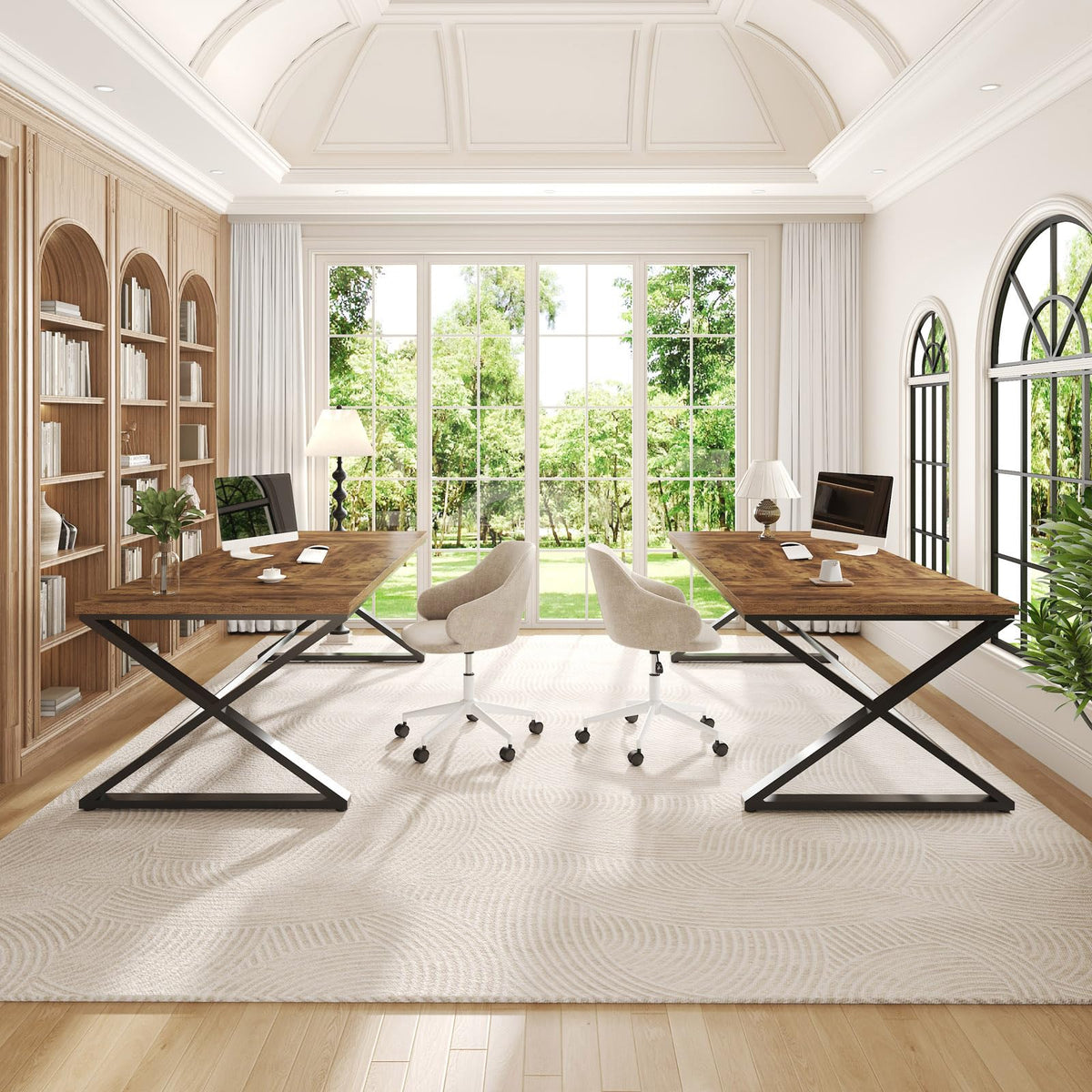 78.7" Extra Long Computer Desk R265