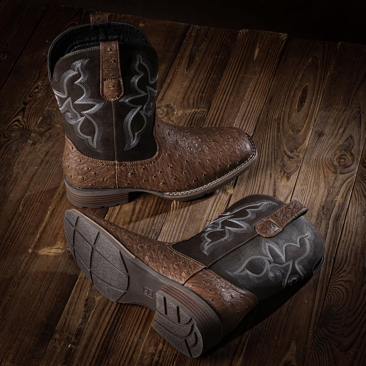 Cowboy Boots for Men with Square Toe L2804