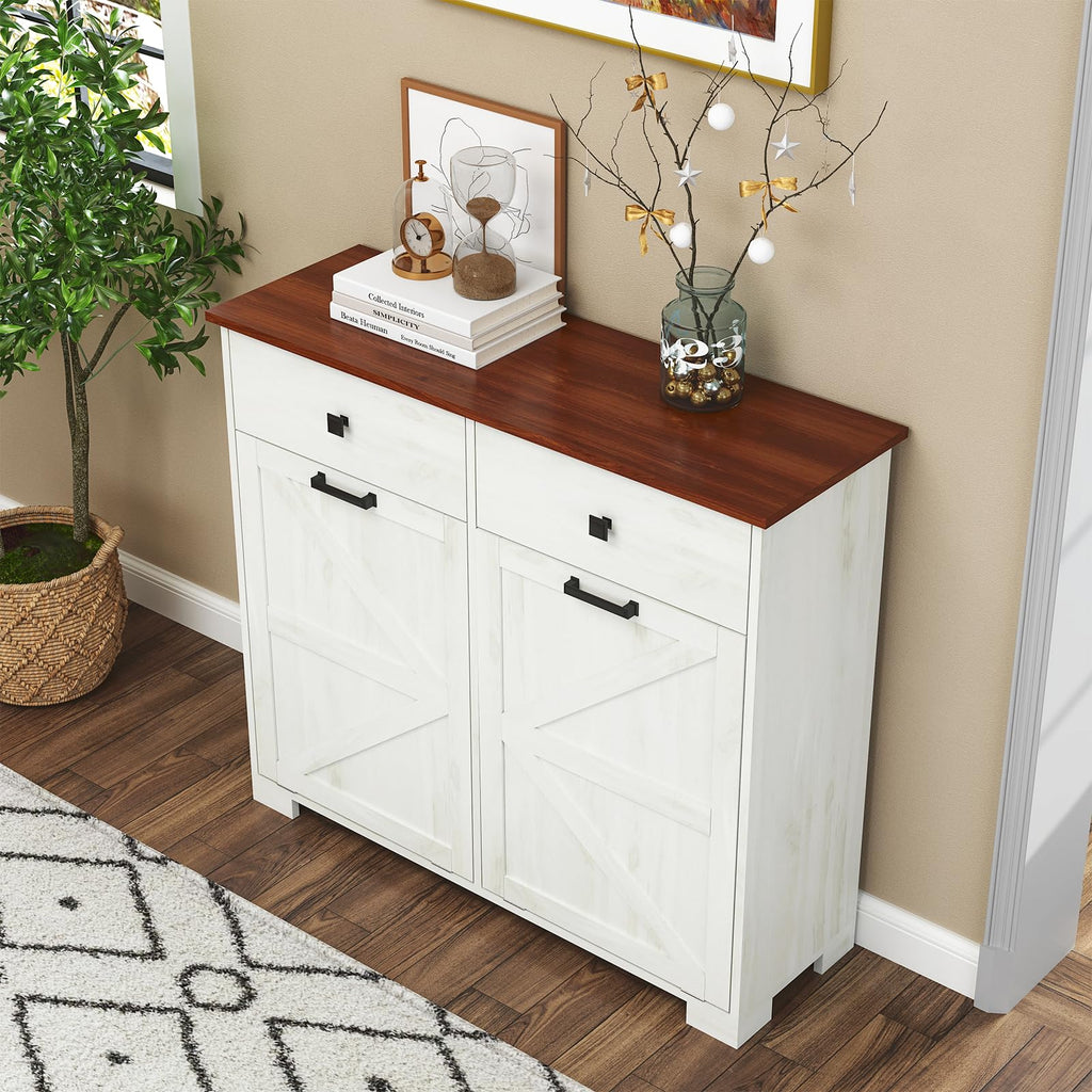 20 Gallon Tilt Out Trash Cabinet V3080