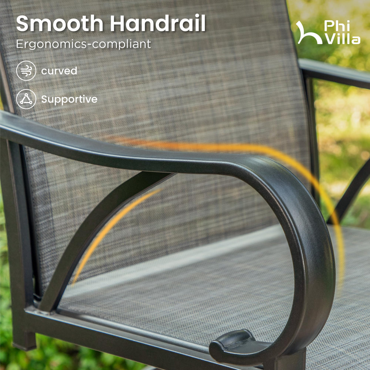 Set of 4 Swivel Outdoor Bar Stools L998