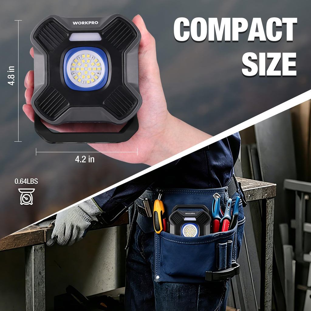 Magnetic Rechargeable LED Work Light P38401