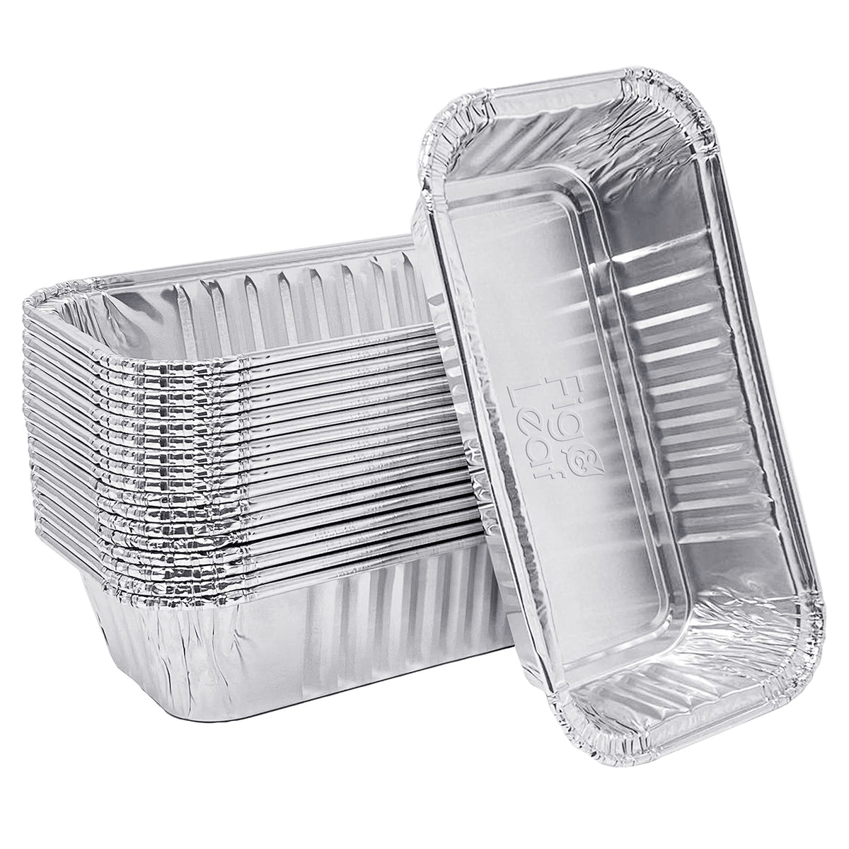 20 Pack Disposable Aluminum Foil Drip Pans S289