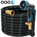 100ft Lightweight Flexible Garden Hose with 10-Function Sprayer A991121