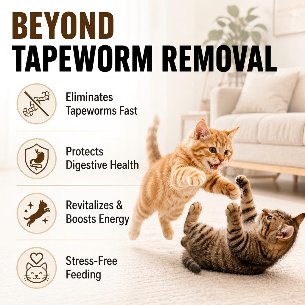 Cat Tapeworm Dewormer Liquid 100 mL A8208