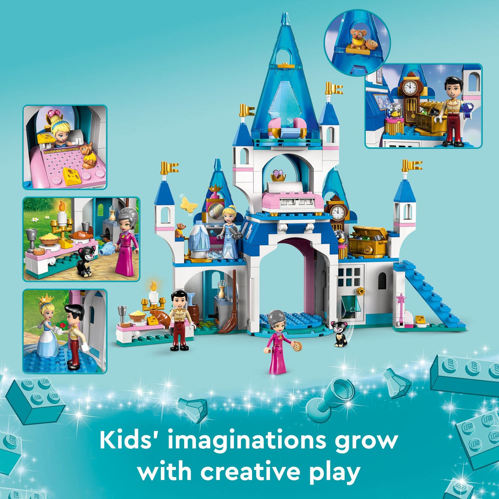 Buildable Castle Toy with 3 Mini Dolls N4392