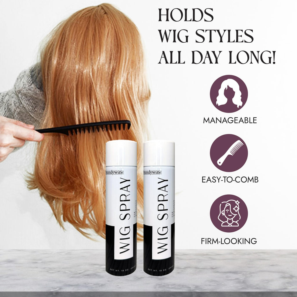 Medium Hold Wig Spray 10 Oz 2 Pack V117