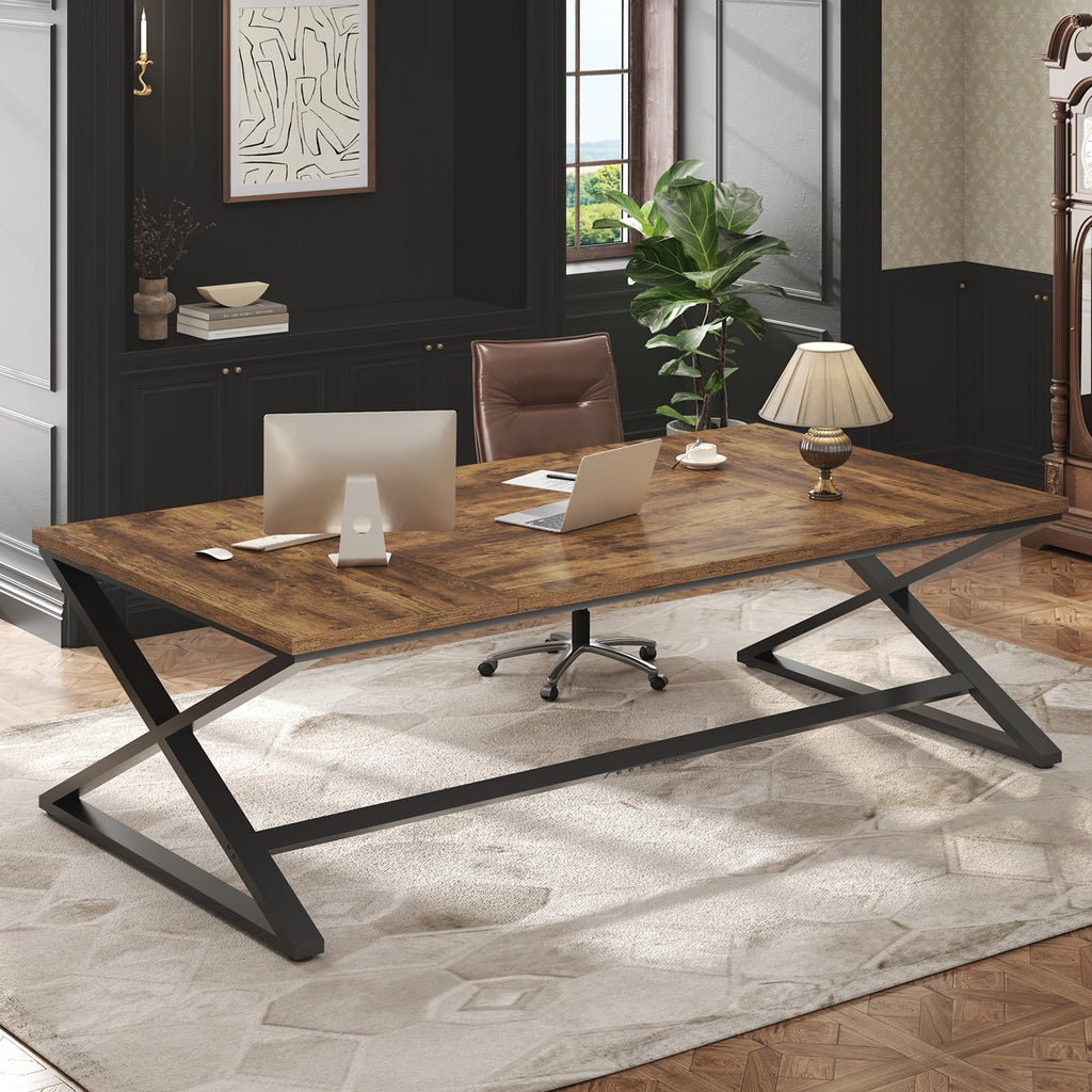 78.7" Extra Long Computer Desk R265