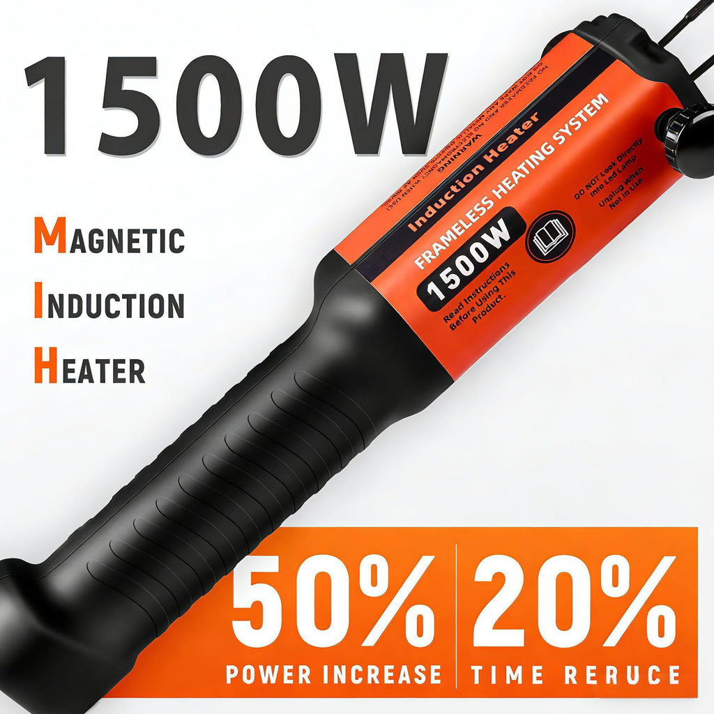 1500W Induction Heater Bolt Removal Kit with Case J96607