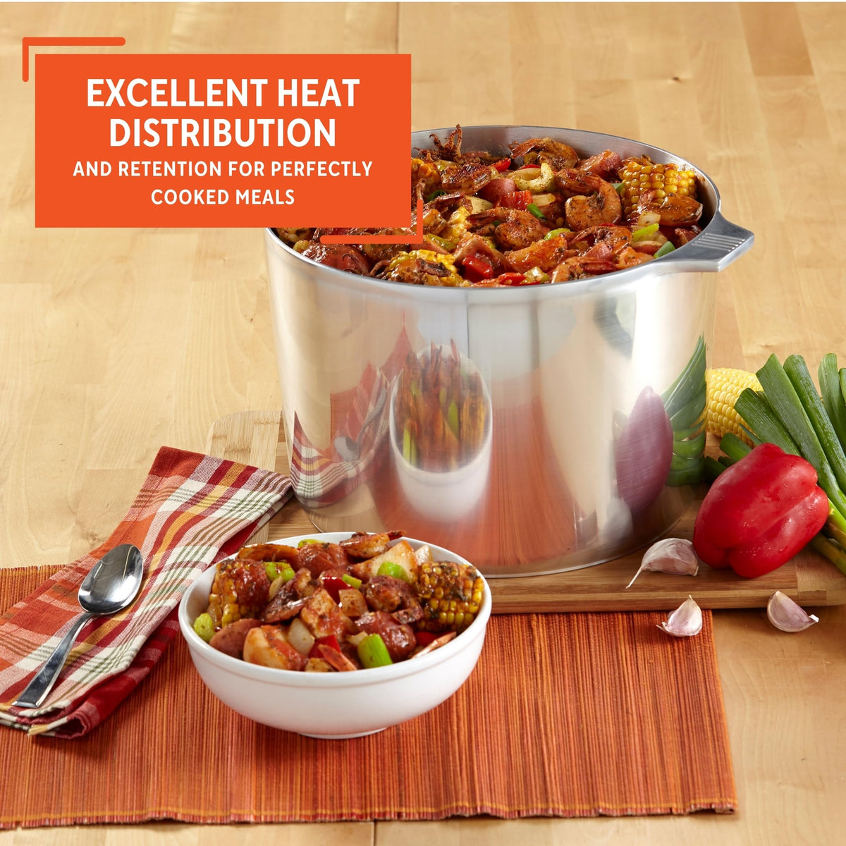 Heavy Duty Aluminum Stock Pot 14 Quart W184778