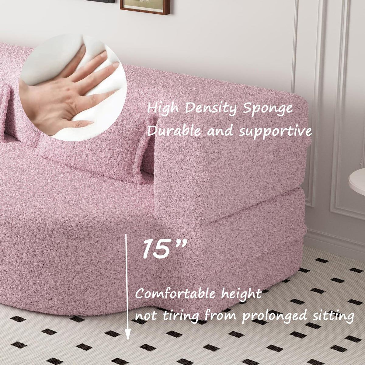 Convertible Futon Sofa Bed M9291