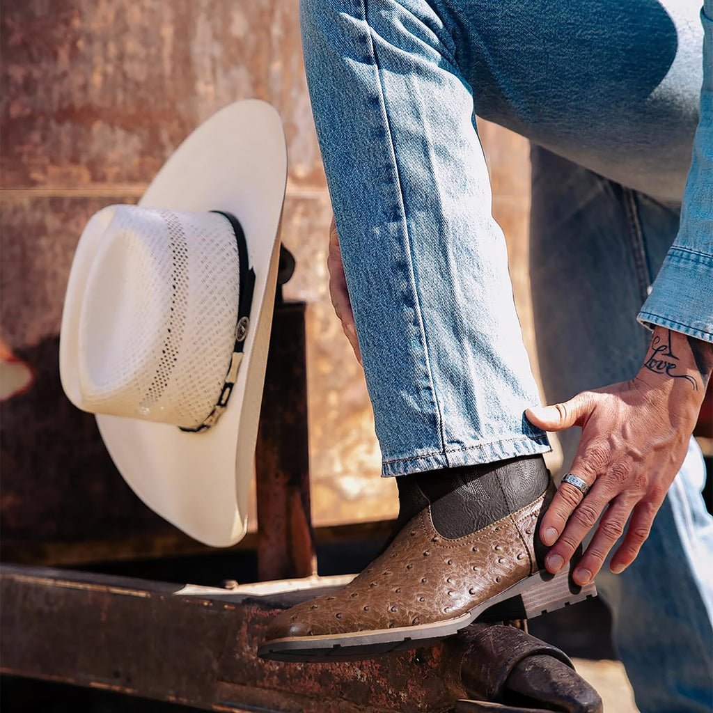 Cowboy Boots for Men with Square Toe L2804