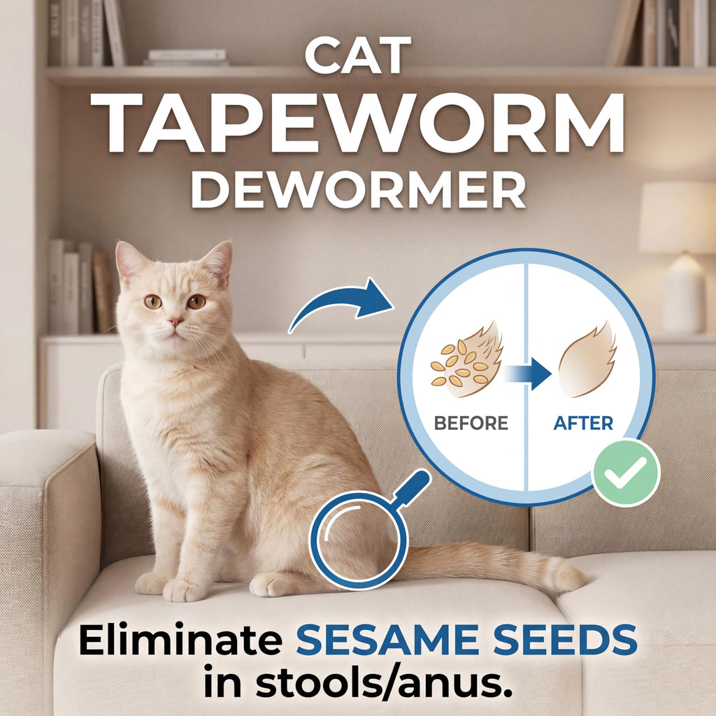 Cat Tapeworm Dewormer Liquid 100 mL A8208